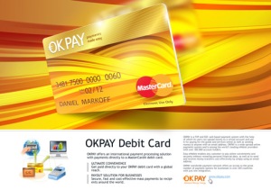 OKpay debit card